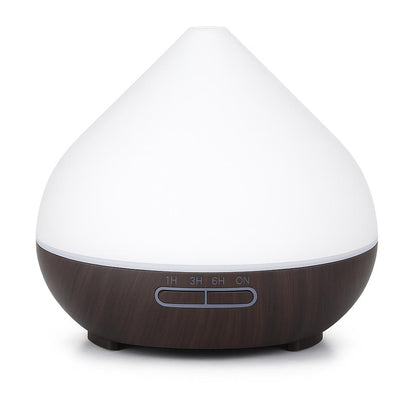White and brown diffuser on a white background